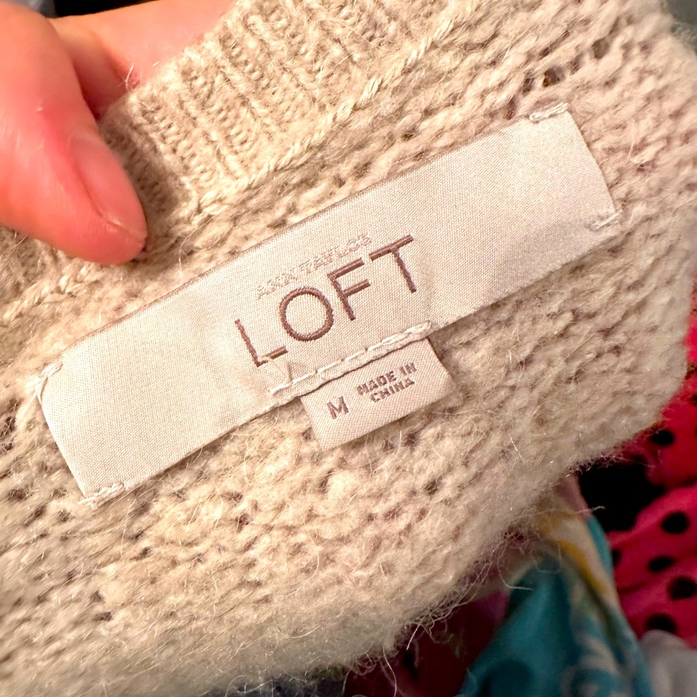 Womens cardigan, fair condition.